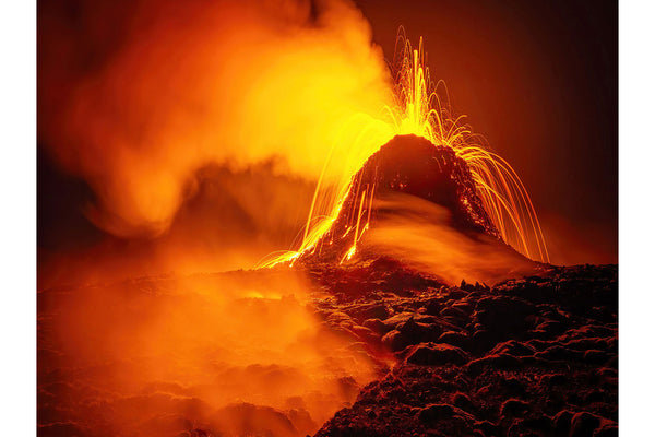 Volcanic eruption